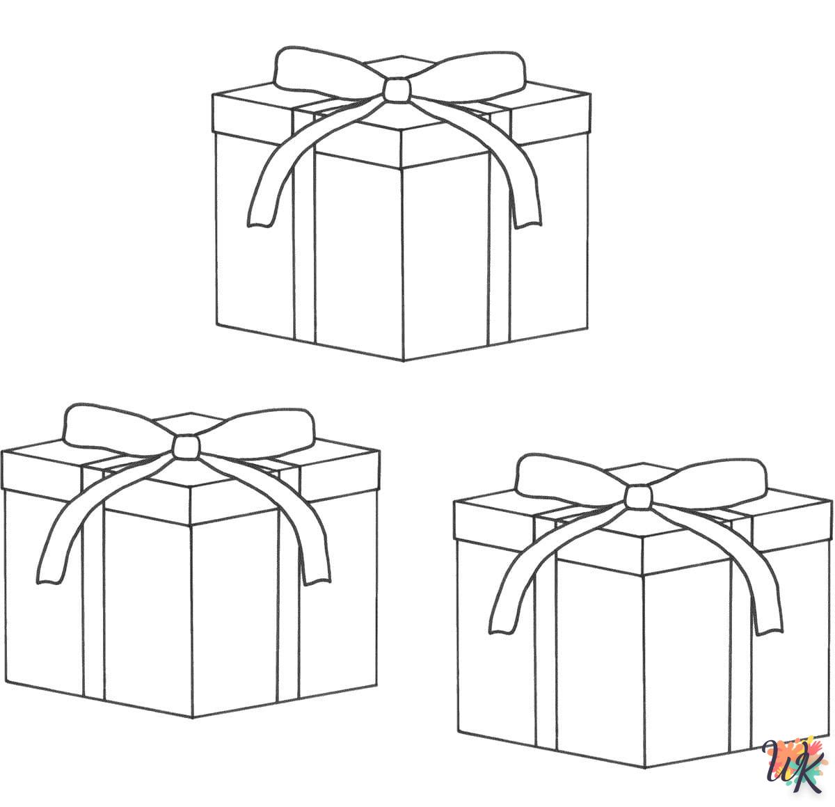 Regalo 74 Disegni da Colorare Regalo 72